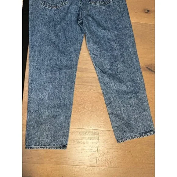 SLVRLAKE London Straight Leg High Rise Ankle Jeans is Sonoma Sz 28